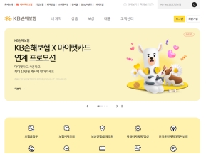 KB손해보험 대표홈페이지					 					 인증 화면